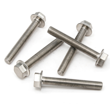 M16*15mm Stainless Steel  Without Serrated  A2 A4 304 316 410 Coating White Zinc Plated PTFE Ni-plated Hex Flange Head Bolts